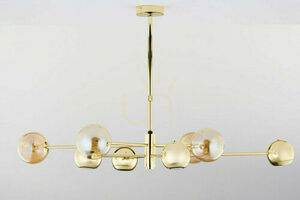 MOKA Chandelier Gold 4xG9/4xGU10/14W 10 MOKA Chandelier Gold 4xG9/4xGU10/14W small 10