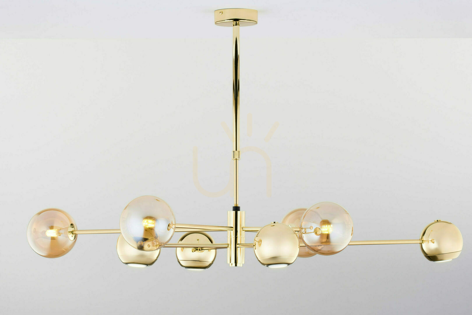 MOKA Chandelier Gold 4xG9/4xGU10/14W