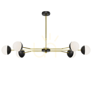 TRENTO Chandelier Gold 6xG9/14W 0 TRENTO Chandelier Gold 6xG9/14W small 0