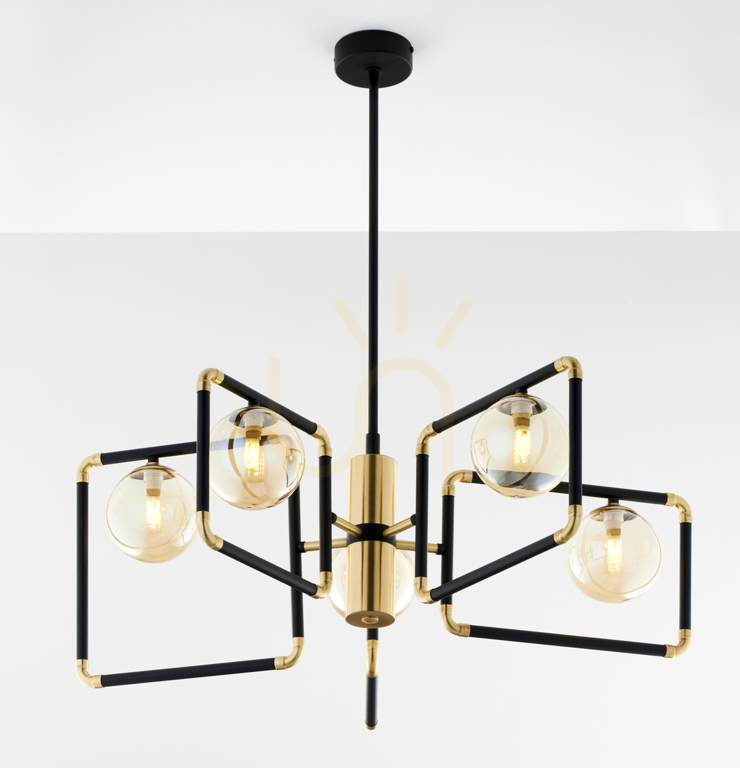 Display IBRA Chandelier Gold 5xG9/14W IBRA Chandelier Gold 5xG9/14W