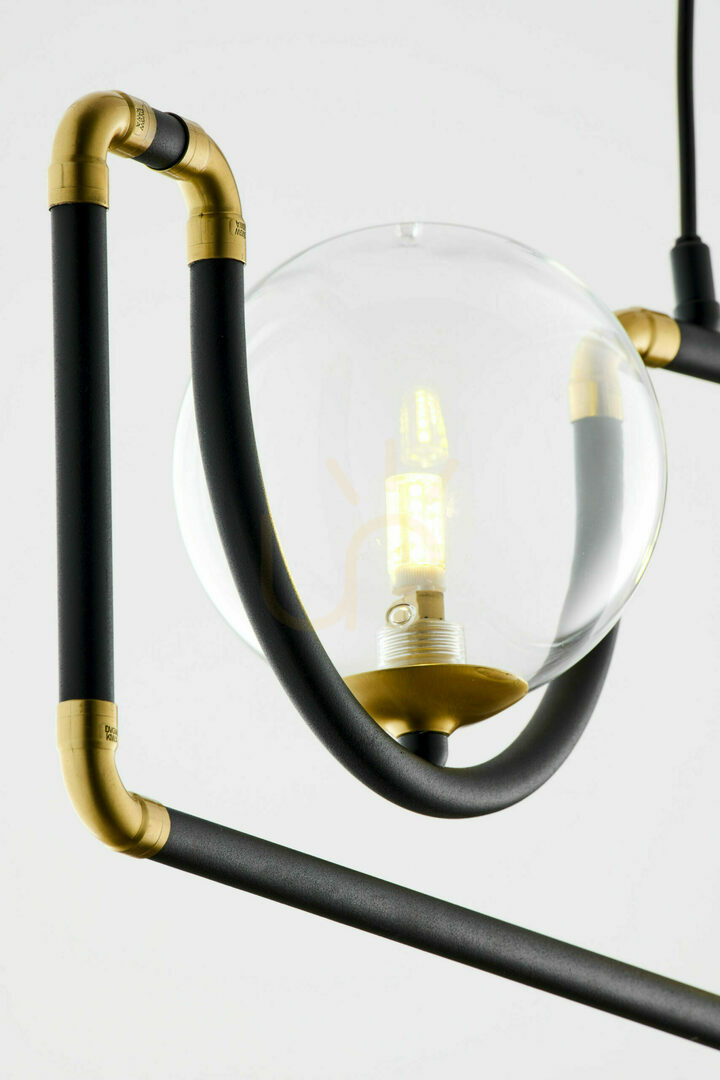 View HANZA Pendant Lamp Gold 3xG9/14W HANZA Pendant Lamp Gold 3xG9/14W