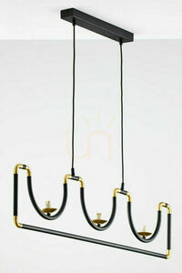 HANZA Pendant Lamp Gold 3xG9/14W 12 HANZA Pendant Lamp Gold 3xG9/14W small 12