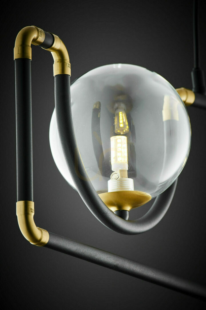 View HANZA Pendant Lamp Gold 3xG9/14W HANZA Pendant Lamp Gold 3xG9/14W