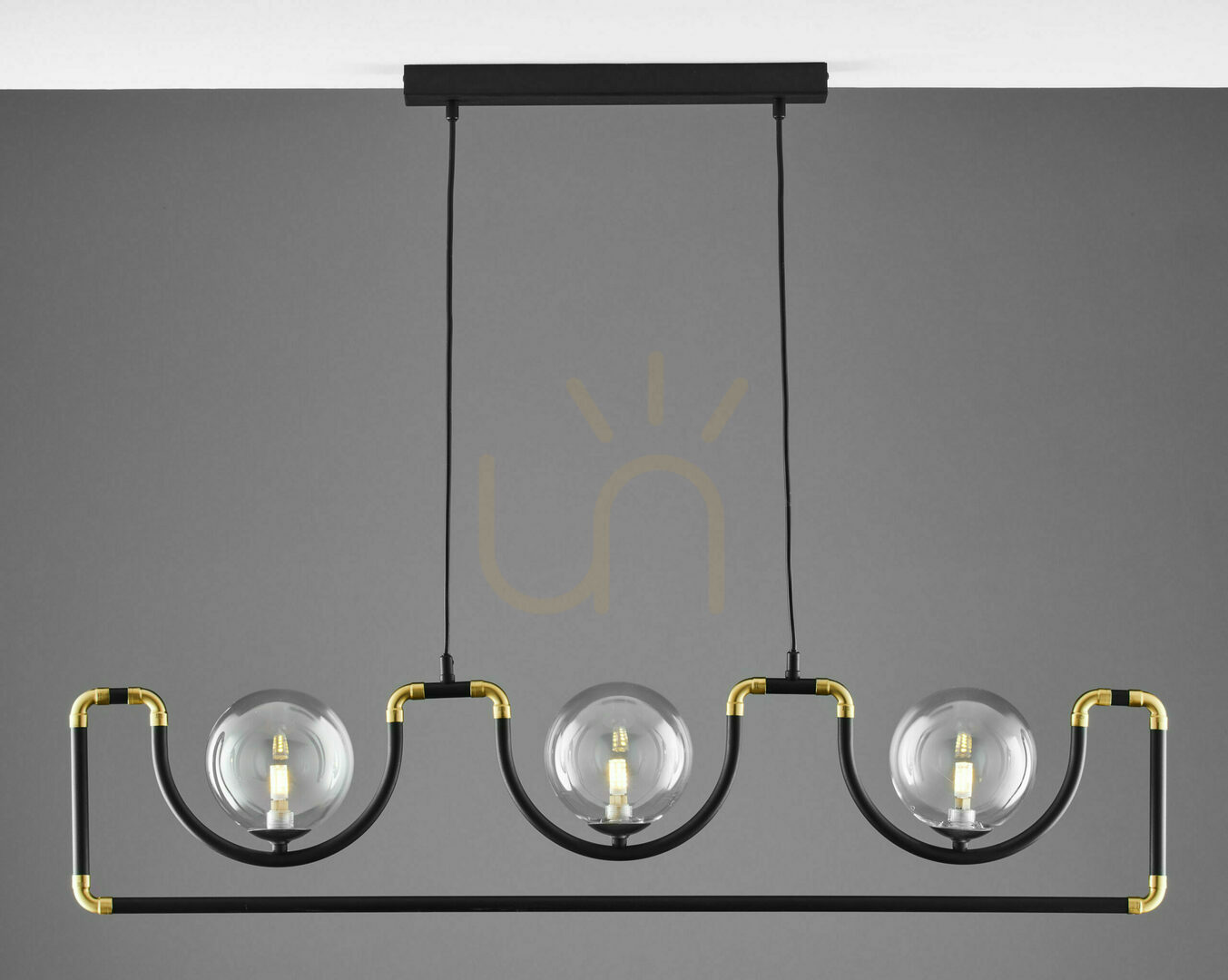 Show HANZA Pendant Lamp Gold 3xG9/14W HANZA Pendant Lamp Gold 3xG9/14W