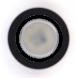 JUPITER ALAS 2003 pendant light, black and gold, 1×GU10 small 6