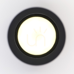 JUPITER ALAS 2003 pendant light, black and gold, 1×GU10 small 7