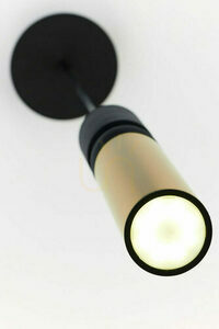 Jupiter ALAS 2006 pendant light, gold and black, 1×GU10 small 5