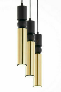 Jupiter ALAS 2007 Bar Pendant Lamp gold/black 3xGU10 14 W 60 cm small 3