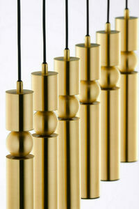 ALAS Pendant Lamp Gold 6xG10/14W small 2