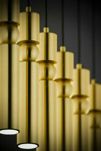 ALAS Pendant Lamp Gold 6xG10/14W small 8