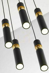 ALAS Pendant Lamp Gold 5xG10/14W small 3