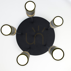 ALAS Pendant Lamp Gold 5xG10/14W small 5