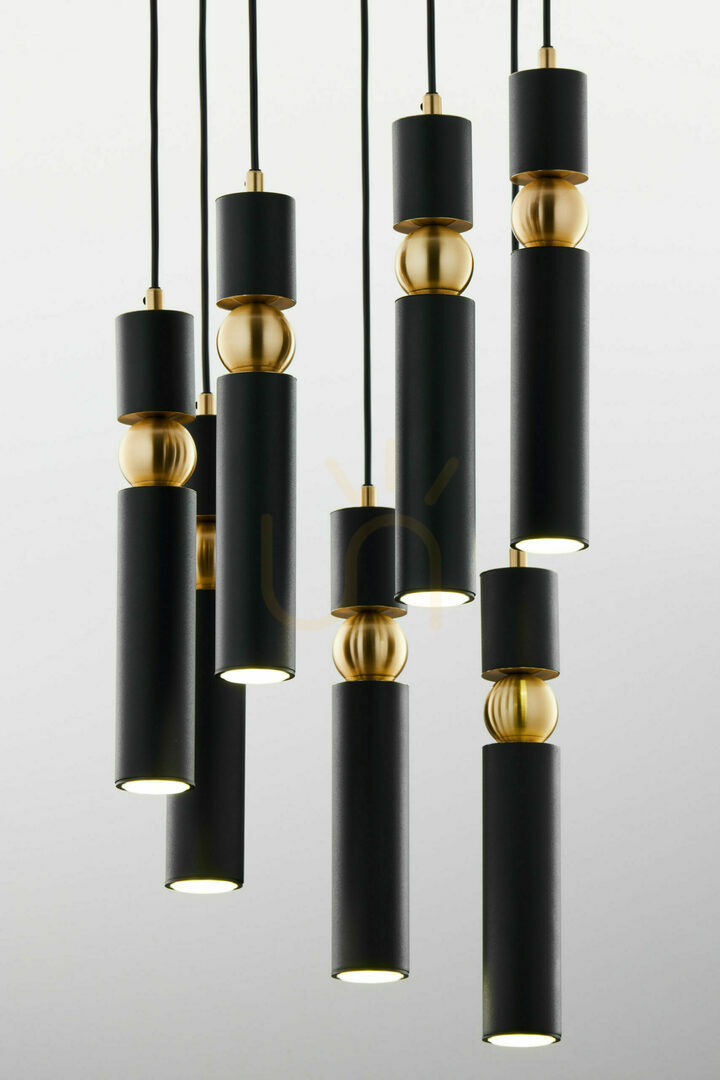 View ALAS Pendant Lamp Gold 7xG10/14W ALAS Pendant Lamp Gold 7xG10/14W