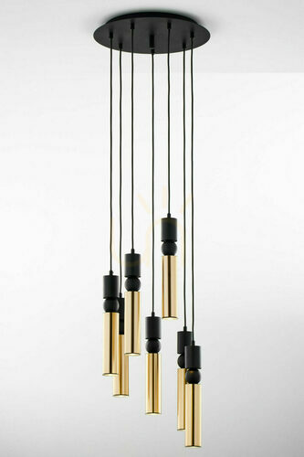 Check ALAS Pendant Lamp Gold 7xG10/14W