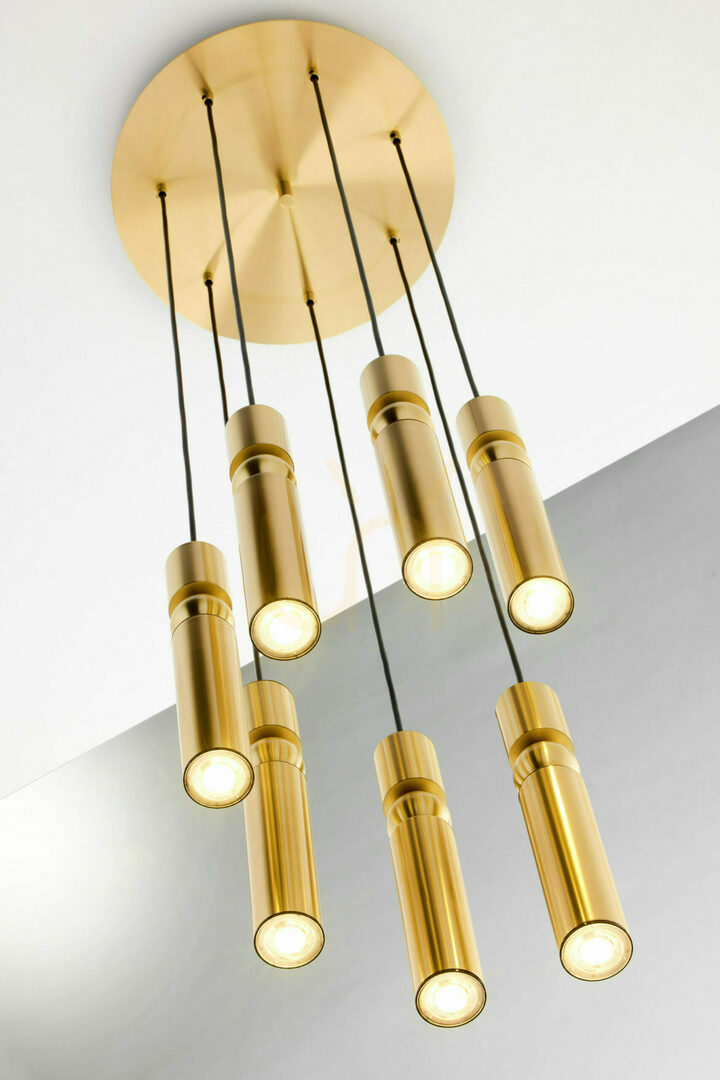 Display ALAS Pendant Lamp Gold 7xG10/14W ALAS Pendant Lamp Gold 7xG10/14W