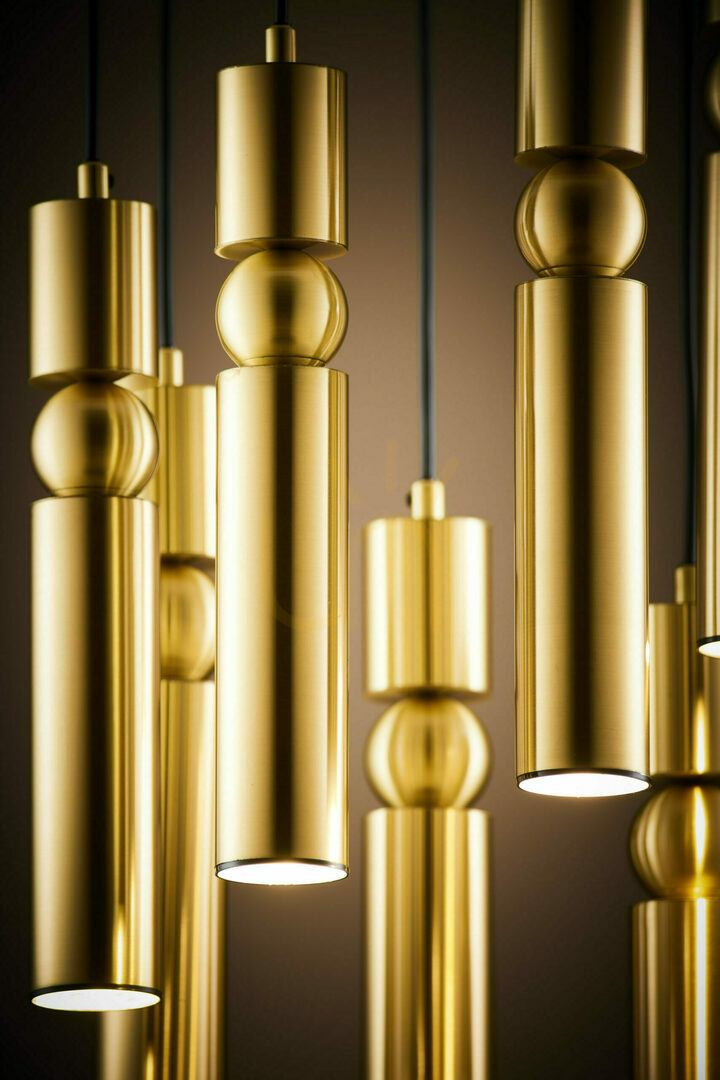 Preview ALAS Pendant Lamp Gold 7xG10/14W ALAS Pendant Lamp Gold 7xG10/14W