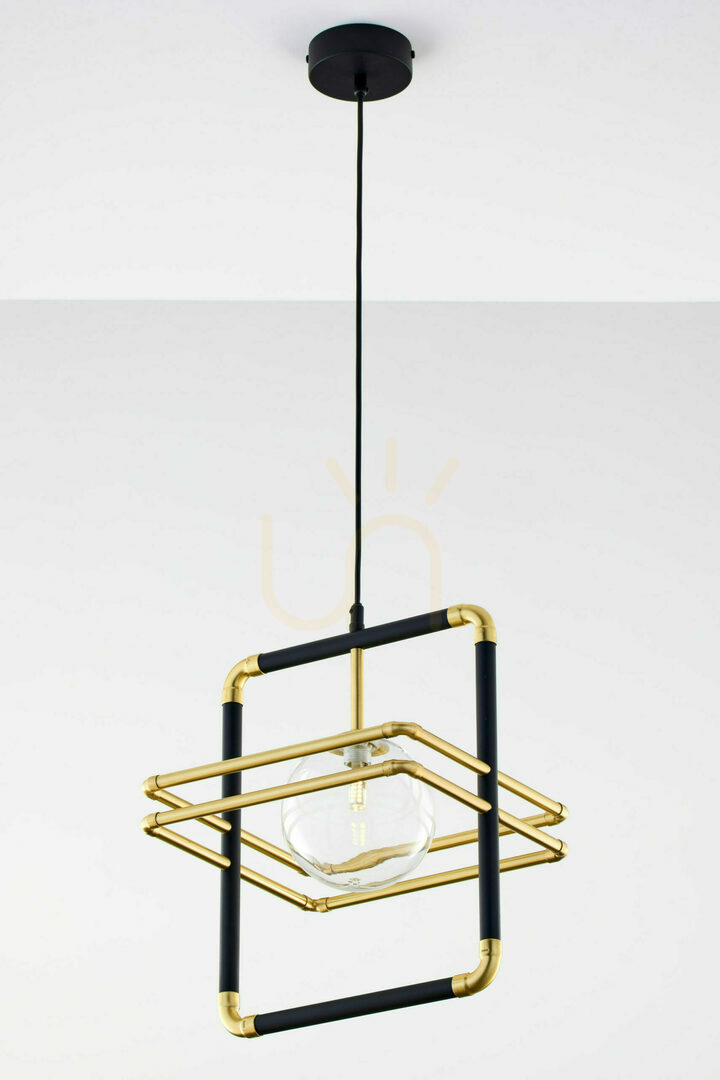 FIORI Pendelleuchte Gold 1xG9/14W