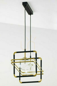 Jupiter FIORI gold/black pendant light, 2×G9, 14 W, 51 cm, 2029 small 8