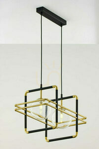 Jupiter FIORI gold/black pendant light, 2×G9, 14 W, 51 cm, 2029 small 0