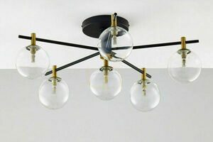 FIGARO Ceiling Lamp Gold 6xG9/14W small 4