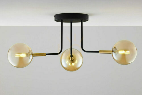 Check BURANO Ceiling Lamp Gold 3xG9/14W