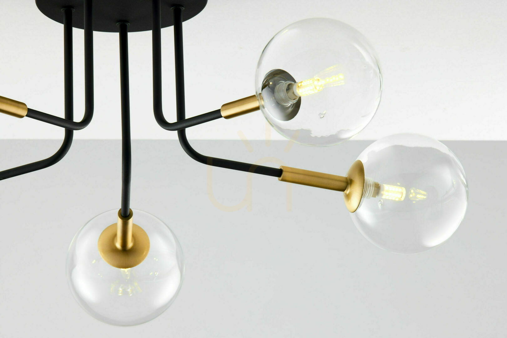 View BURANO Ceiling Lamp Gold 5xG9/14W BURANO Ceiling Lamp Gold 5xG9/14W