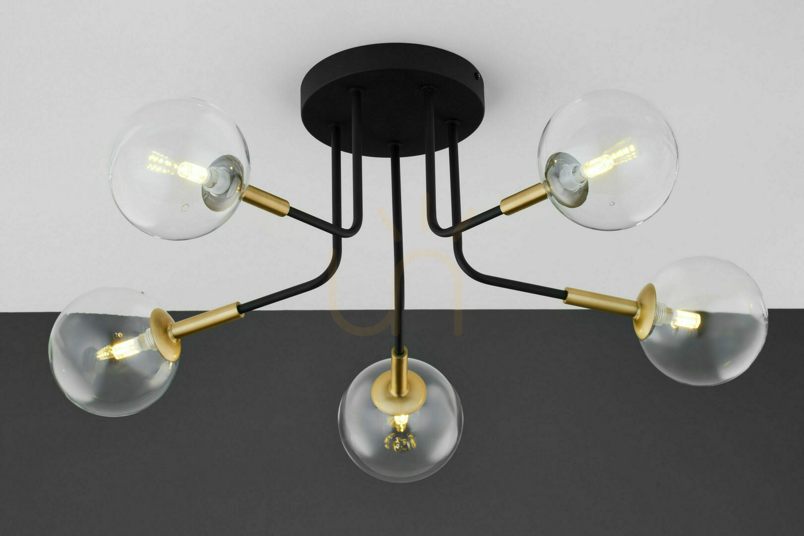 Display BURANO Ceiling Lamp Gold 5xG9/14W BURANO Ceiling Lamp Gold 5xG9/14W