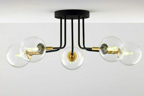 Check BURANO Ceiling Lamp Gold 5xG9/14W