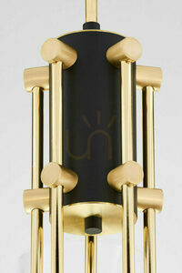 RAMIREZ Chandelier Gold 5xE27/15W small 12