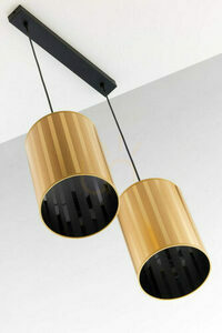 CORTINA Pendant Lamp Gold 2xE27/15W small 5