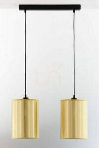 CORTINA Pendant Lamp Gold 2xE27/15W small 0