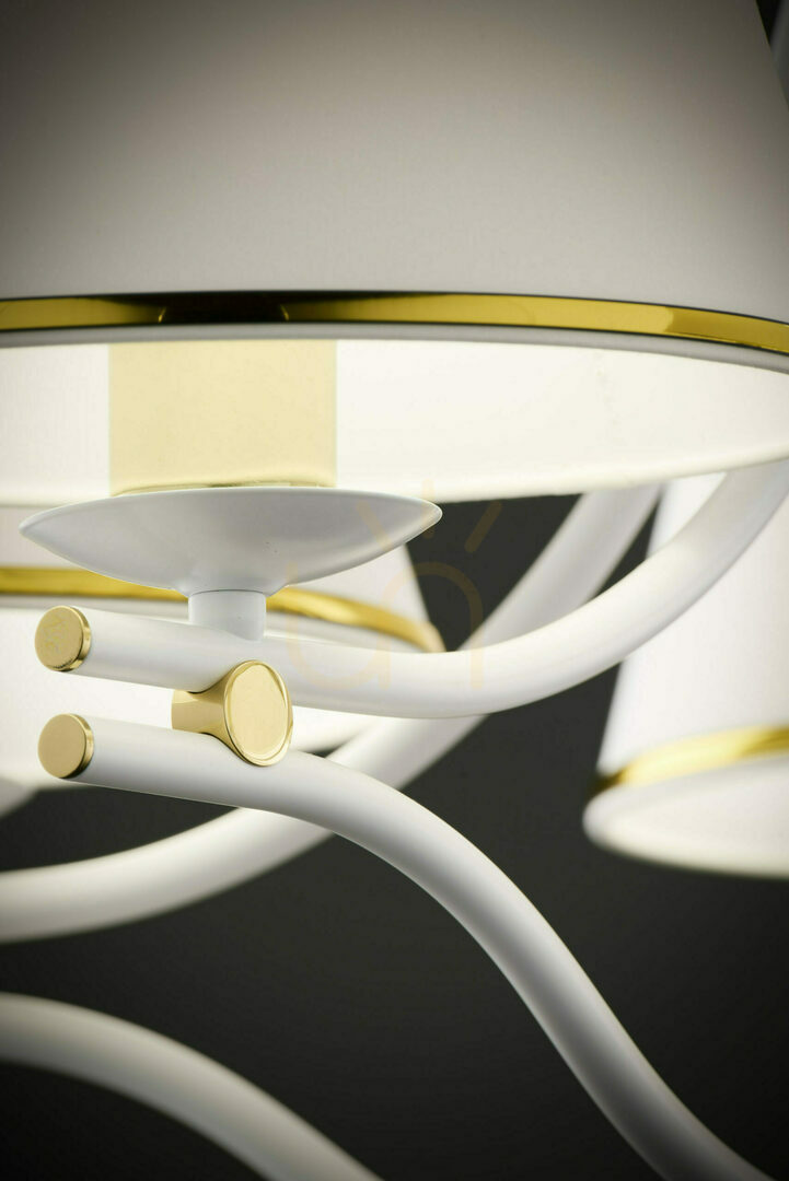 View SAMBA Chandelier White 5xE27/15W SAMBA Chandelier White 5xE27/15W