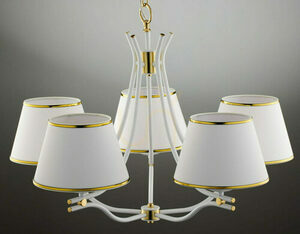 SAMBA Chandelier White 5xE27/15W 3 SAMBA Chandelier White 5xE27/15W small 3