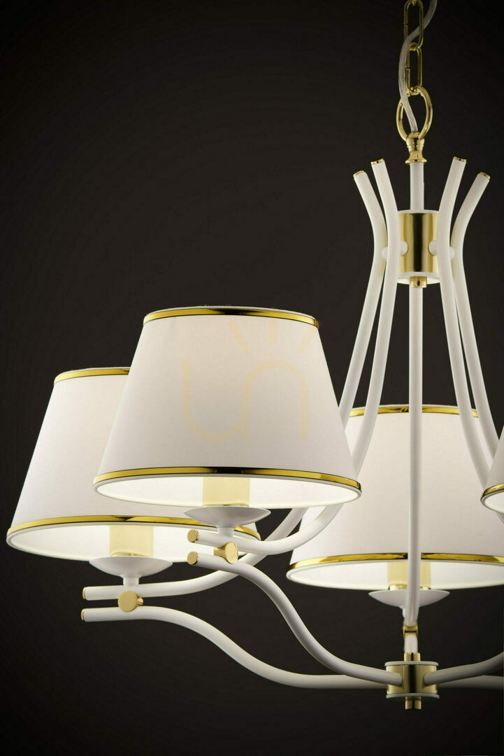 View SAMBA Chandelier White 5xE27/15W SAMBA Chandelier White 5xE27/15W