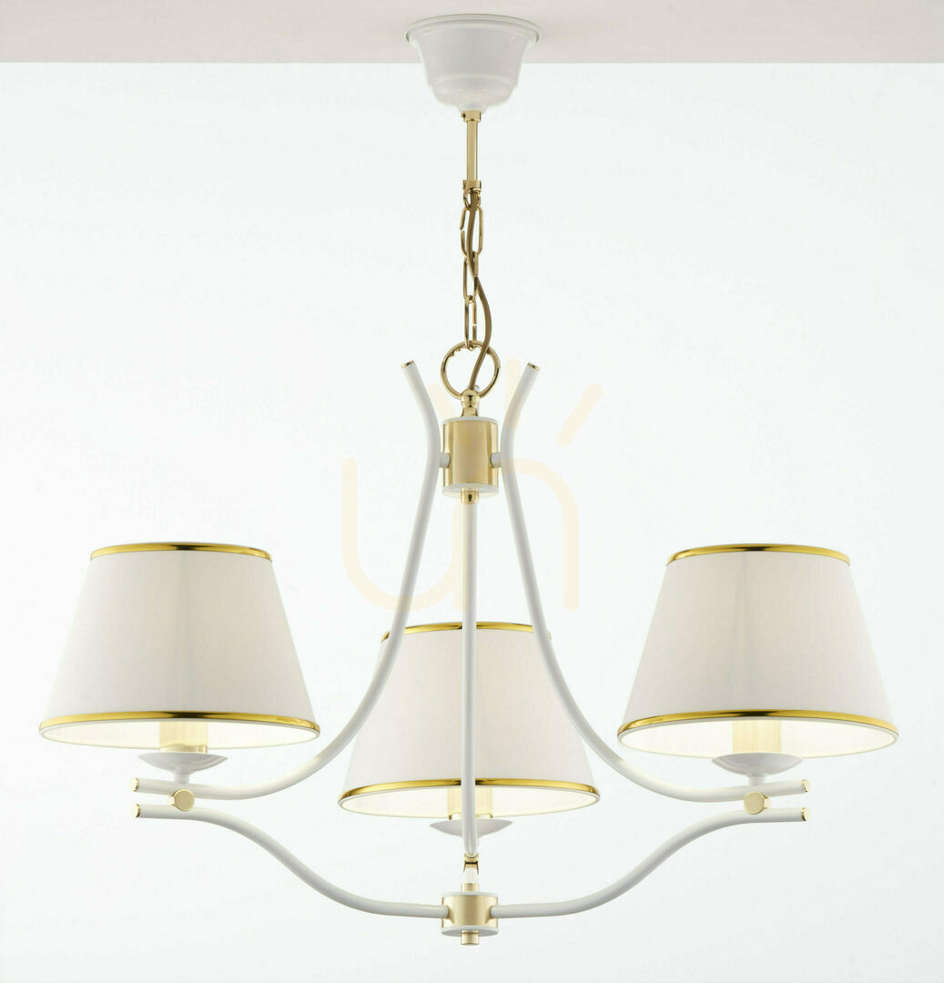 View SAMBA Chandelier White 3xE27/15W SAMBA Chandelier White 3xE27/15W