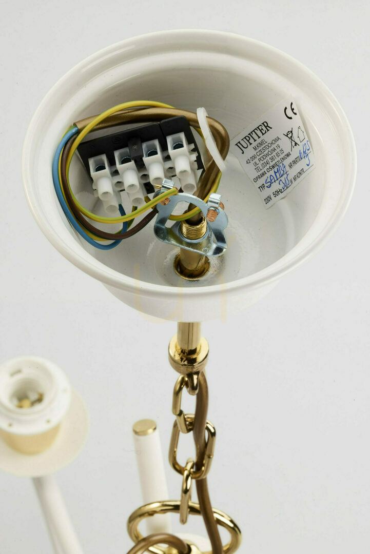 Show SAMBA Chandelier White 3xE27/15W SAMBA Chandelier White 3xE27/15W