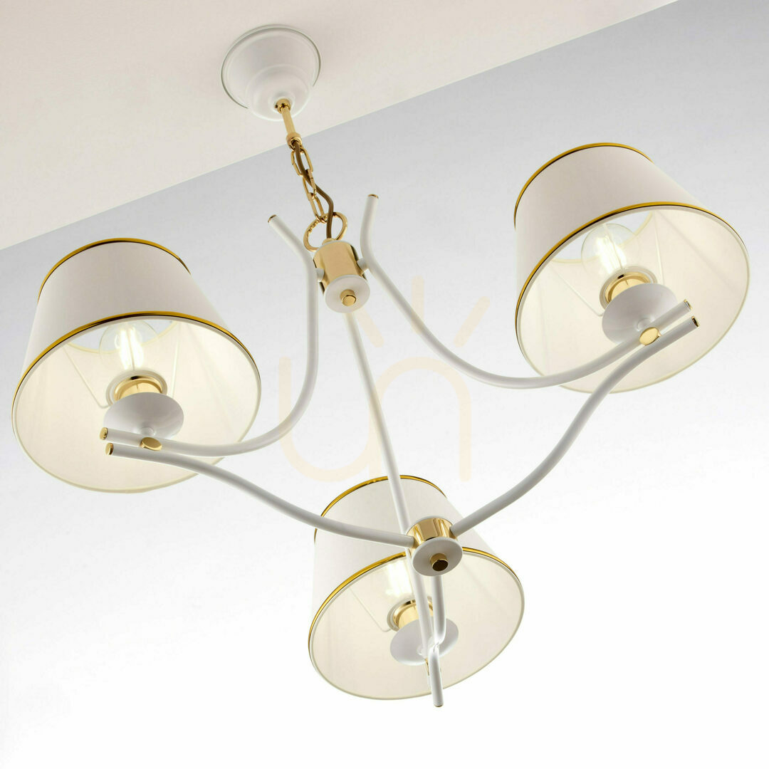 Check SAMBA Chandelier White 3xE27/15W SAMBA Chandelier White 3xE27/15W