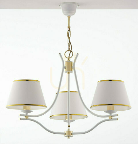 Check SAMBA Chandelier White 3xE27/15W