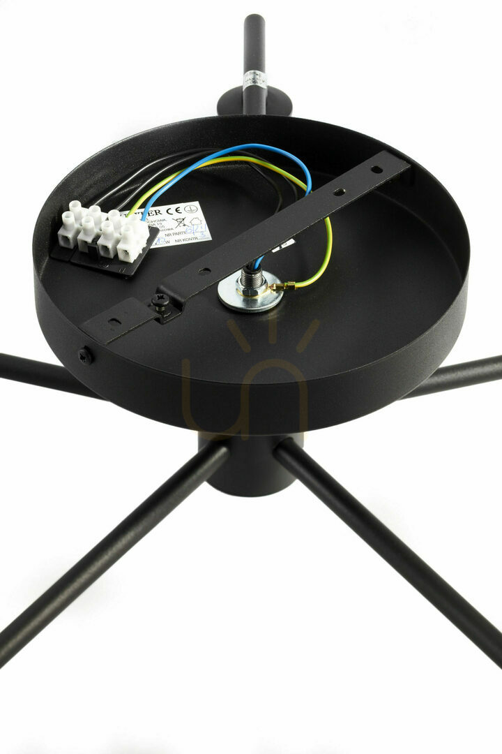 Show PRATO Ceiling Lamp Black 5xG9/14W PRATO Ceiling Lamp Black 5xG9/14W