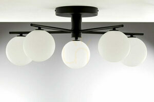 PRATO Ceiling Lamp Black 5xG9/14W 2 PRATO Ceiling Lamp Black 5xG9/14W small 2