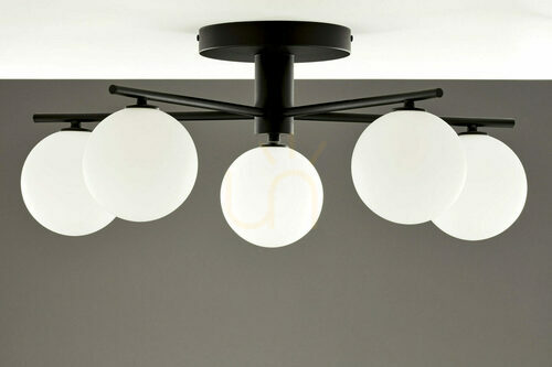 Check PRATO Ceiling Lamp Black 5xG9/14W
