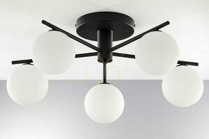 PRATO Ceiling Lamp Black 5xG9/14W 0 PRATO Ceiling Lamp Black 5xG9/14W small 0