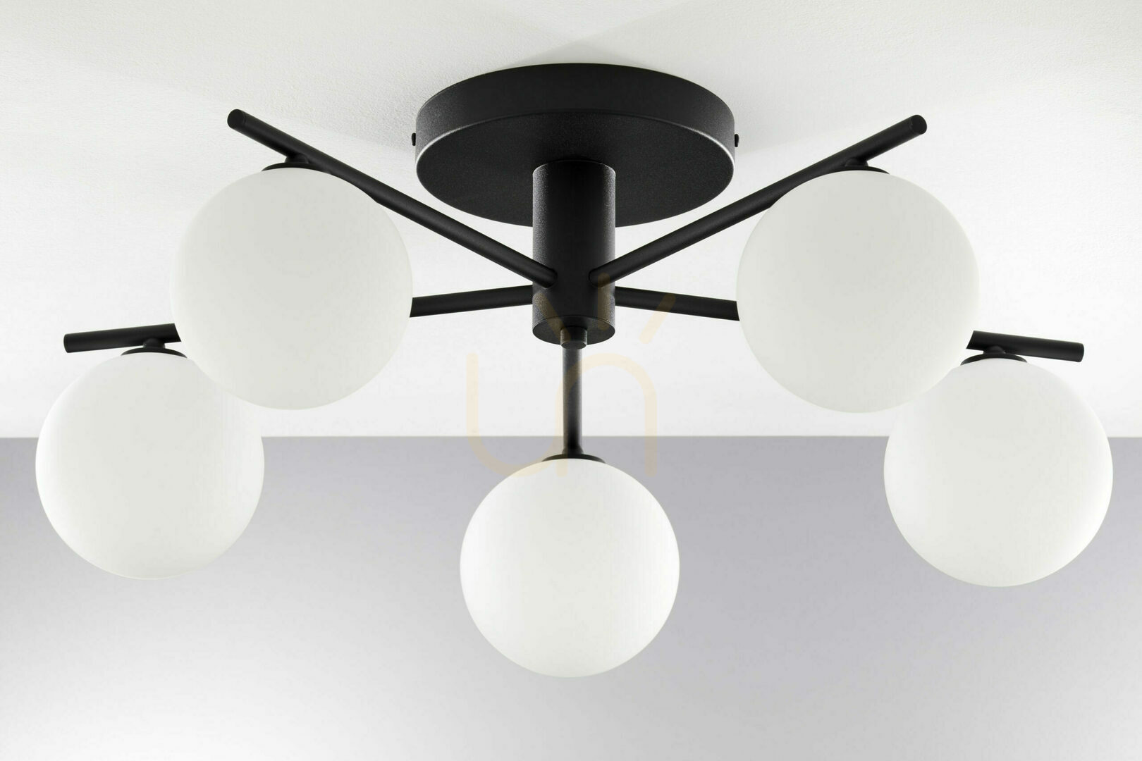 PRATO Ceiling Lamp Black 5xG9/14W