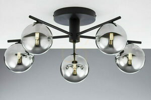 PRATO Ceiling Lamp Black 5xG9/14W 1 PRATO Ceiling Lamp Black 5xG9/14W small 1