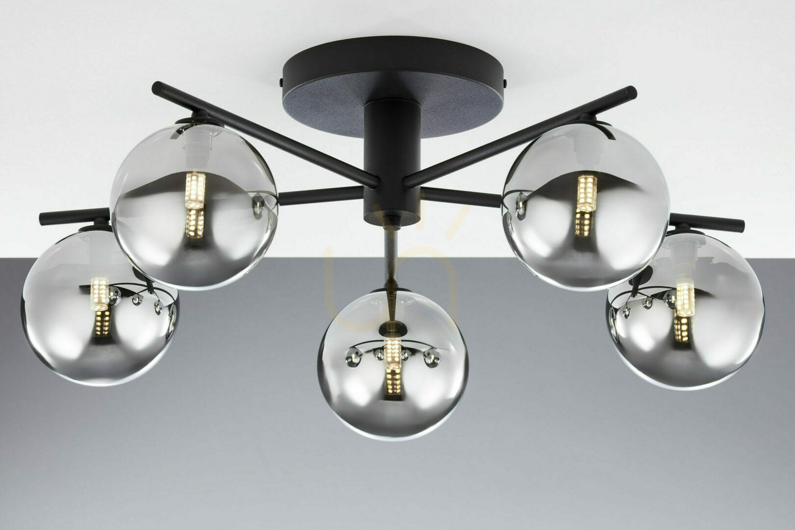 View PRATO Ceiling Lamp Black 5xG9/14W PRATO Ceiling Lamp Black 5xG9/14W