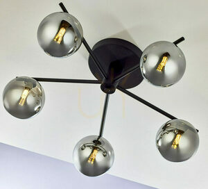 PRATO Ceiling Lamp Black 5xG9/14W 12 PRATO Ceiling Lamp Black 5xG9/14W small 12