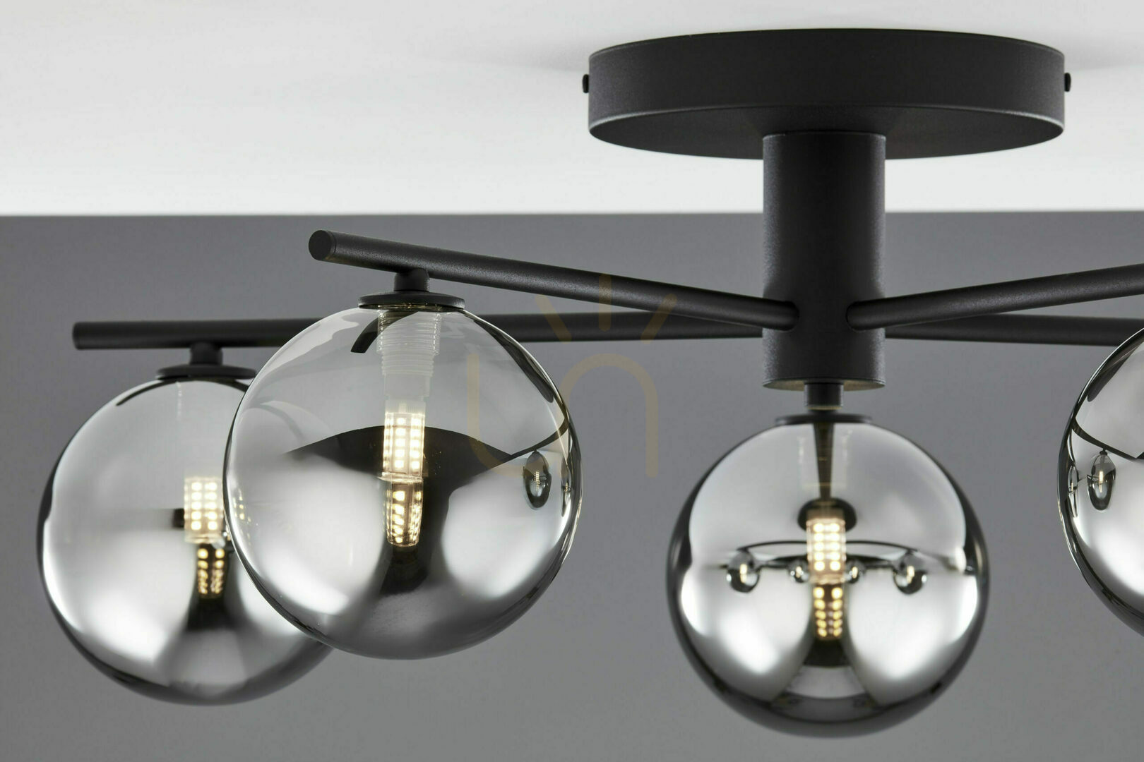 View PRATO Ceiling Lamp Black 5xG9/14W PRATO Ceiling Lamp Black 5xG9/14W