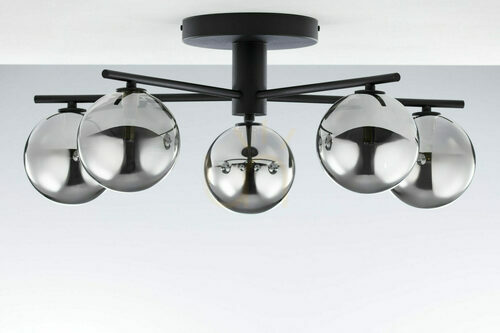 Check PRATO Ceiling Lamp Black 5xG9/14W