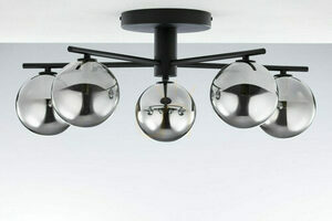 PRATO Ceiling Lamp Black 5xG9/14W 0 PRATO Ceiling Lamp Black 5xG9/14W small 0