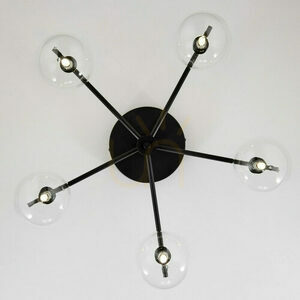 PRATO Ceiling Lamp Black 5xG9/14W 10 PRATO Ceiling Lamp Black 5xG9/14W small 10